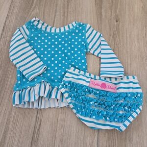 Ruffle Butts Swimsuit, 3-6 Months